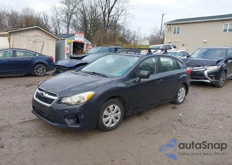 2012 Subaru Impreza 2.0I из США, поврежденный, VIN JF1GPAA68CG211872